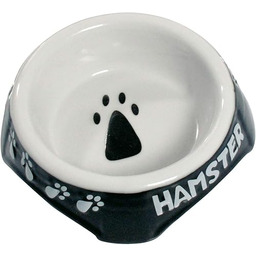 Karlie 44250 miska ceramiczna w kolorze czarnym