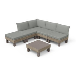 KETER Zestaw mebli ogrodowych Elements 262541 Beżowo-zielony