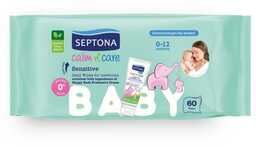 SEPTONA Sensitive Nawilżane chusteczki dla niemowląt i dzieci,