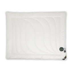 Kołdra antyalergiczna 200x200 BioPercal całoroczna 1500g biała delikatny