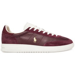 Sneakersy Polo Ralph Lauren 809973701004 Bordowy