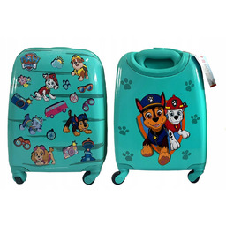 Walizka Podróżna Psi Patrol Duża Turkusowa
