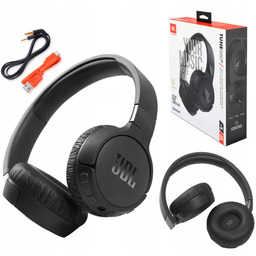 Słuchawki bezprzewodowe nauszne Jbl Tune 660 Nc czarny
