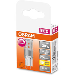 OSRAM Ściemnialna lampa LED PIN z trzonkiem G9,