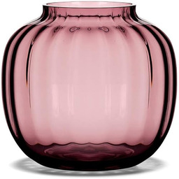 Holmegaard Wazon wys. 12,5 cm Primula optyczny wzór