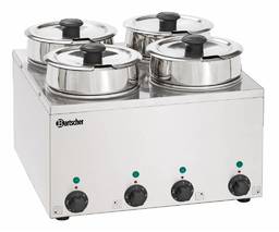 Bartscher Bemar Hotpot, 4 x wkład 3,5L