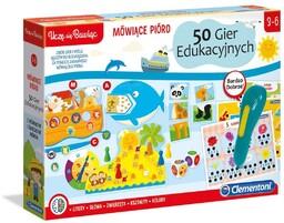 Mówiące pióro i 50 gier edukacyjnych, Clementoni