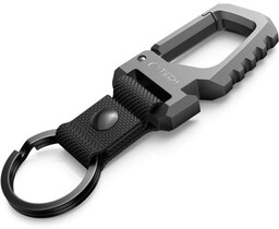 Tech-Protect Brelok do kluczy, Slidelock Carabiner Keychain Gunmetal,