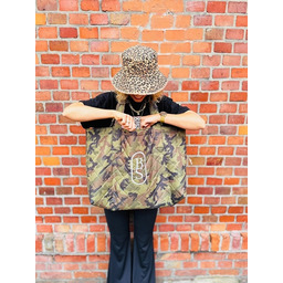 Pakamera Torba typu Shopper Bag moro pikowana