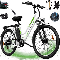 Rower Elektryczny 250W 20AH 120KM 25KM/H 26" Męski/Damski