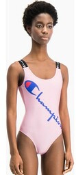 Sportowy strój kąpielowy jednoczęściowy różowy PS013 113038, Kolor