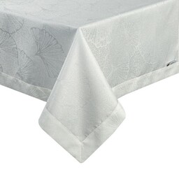 Eurofirany Obrus 140x200 Doris ekri liście miłorzębu