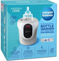Canpol Pdgrzewacz Sterylizator Do Butelek Z Termometrem 4W1