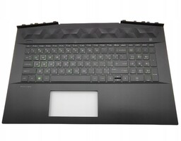 PaLmReSt Klawiatura Hp Gaming 17-CD Arabski