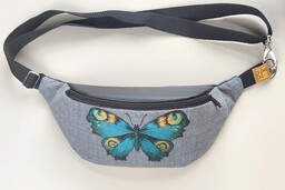 Pakamera Nerka haftowany motyl