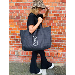 Pakamera Torba typu Shopper Bag czarna pikowana