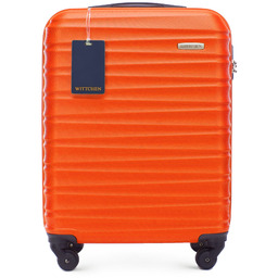 Mała walizka z ABS - u i identyfikator