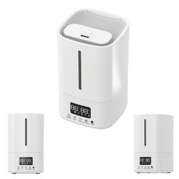 Nawilżacz parowy, nawilżacz ultradźwiękowy AMPQ PRO 2231 biały