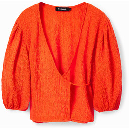 Bluzka kopertowa faktura