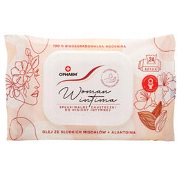 OPHARM Chusteczki nawilżane do higieny intymnej Woman Intima