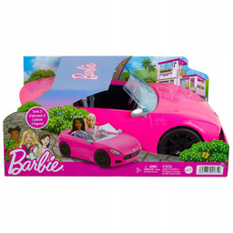 Barbie Różowy Kabriolet Auto Samochód Zabawka Dla Lalki