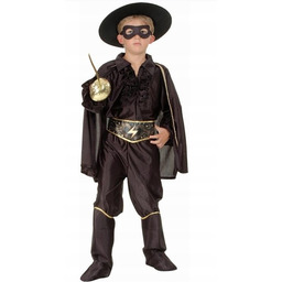 Strój Zorro Maska Szermierz Muszkieter Szermierza Muszkietera r.