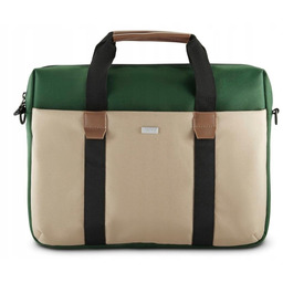 Torba na laptopa Hama Silvan 13.3-14.1 cali Zielono-beżowy