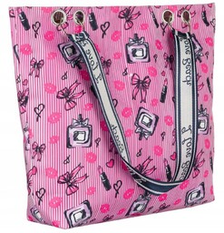Shopperka z poliestru [DH] ML019 różowa