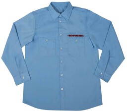 koszula INDEPENDENT - Grindstone Work Shirt Work Blue