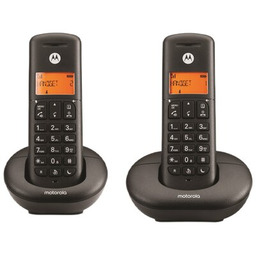 MOTOROLA Telefon E202 Duo DECT Czarny