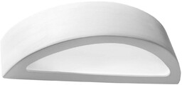 Sollux Kinkiet LAMPA ścienna SL.0001 półokrągła OPRAWA ceramiczna