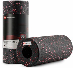 Wałek roller do masażu EPP pusty 33cm czerwony
