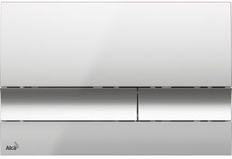 Przycisk sterujący do systemów podtynkowych 24,7x16,5cm, chrom-połysk Alcaplast