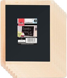 Plaid Dwustronna tablica kredowa Enterprises, 6-pak