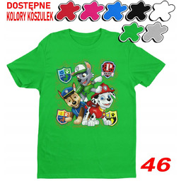Dziecięca Koszulka Z Nadrukiem Psi Patrol Duży Wybór
