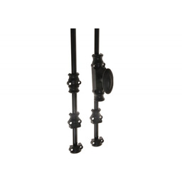 Zamek baskwil retro zewnętrzny czarny 3060-3100 mm