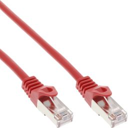 InLine 72555R kabel krosowy, SF/UTP, Cat.5e, czerwony, 50m