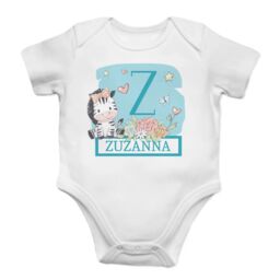 Zebra (dziewczynka) - body dziecięce na prezent -
