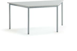 Stół SONITUS TRAPETS, 1600x800x720 mm, laminat HPL szary,
