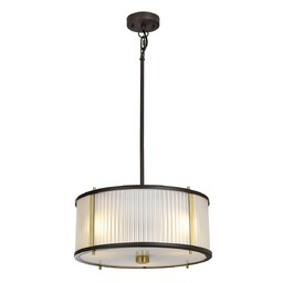 Corona brąz - Elstead Lighting - lampa wisząca