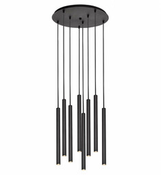 Minimalistyczna wisząca lampa LED Roll 11174802 Kaspa 33,6W