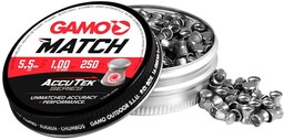 Śrut 5,5 mm Gamo AccuTek Match płaski 250