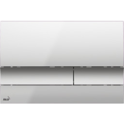 Przycisk sterujący do systemów podtynkowych 24,7x16,5cm, chrom-mat Alcaplast