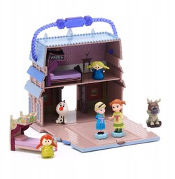 Disney Figurki Domek Anna Elsa Kraina Lodu Frozen