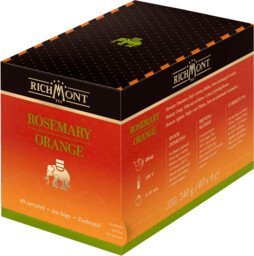 Herbata Richmont Rosemary Orange 40 saszetek
