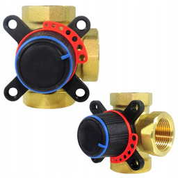 Zawór Trójdrożny Mieszający 3-DROGOWY 1" Cal DN25 Dzielący