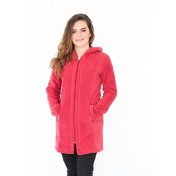 Płaszcz polarowy z kapturem, Kreator Studio Mody, r.XXL