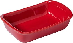 Pyrex Naczynie do zapiekania Supreme ceramiczne, czerwone
