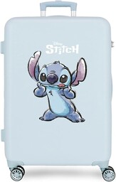 Disney Adorable Stitch Moods walizka kabinowa, sztywny ABS,