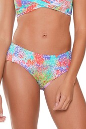 Figi kąpielowe 7207SH coral leopard print